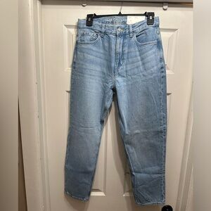 American Eagle Mom Straight Jeans
